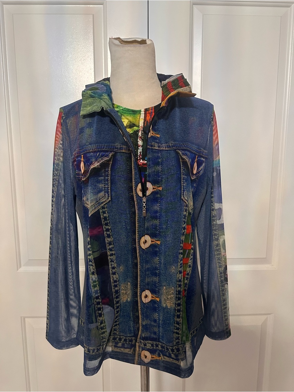 DAMEE | Jacket & Tank Multicolored Set - Picture 2 of 7